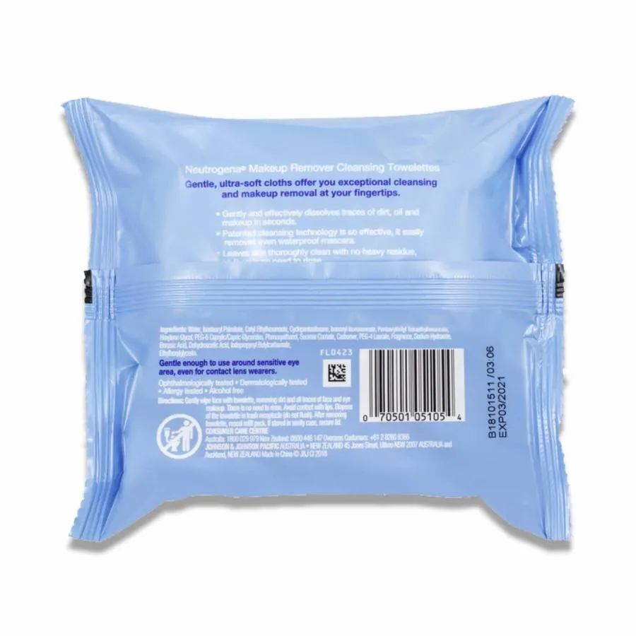 Neutrogena - Makeup Remover Cleansing Wipes - 25 Ct - 6 Pack