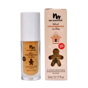 No Nasties - Limited Edition Christmas Kids Lip Gloss - Gingerbread