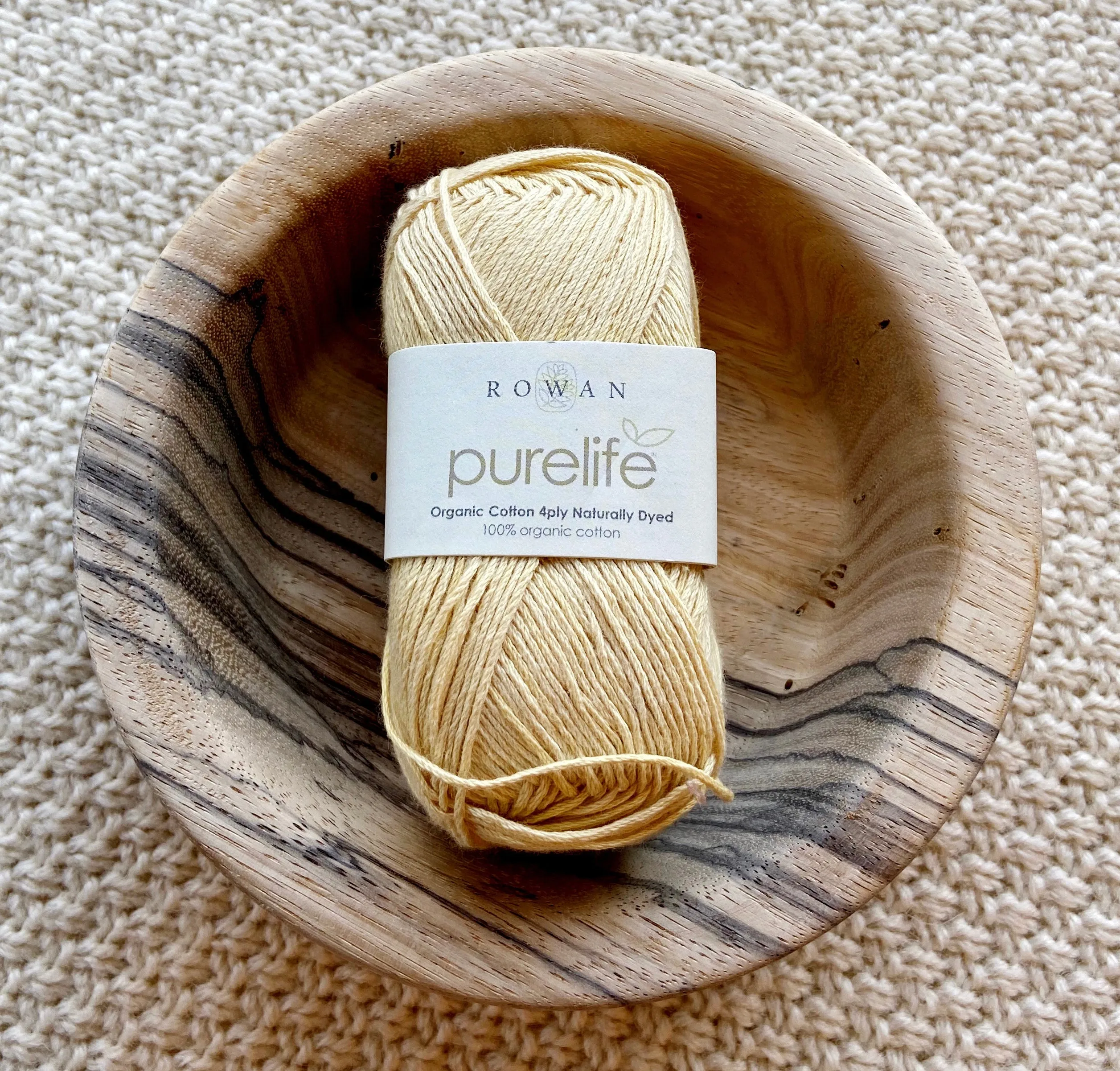 "Yellow wood" Rowan PureLife Organic Cotton