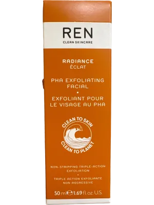 REN Clean Skincare Orange PHA Exfoliating Facial Gentle Brightening Exfoliator