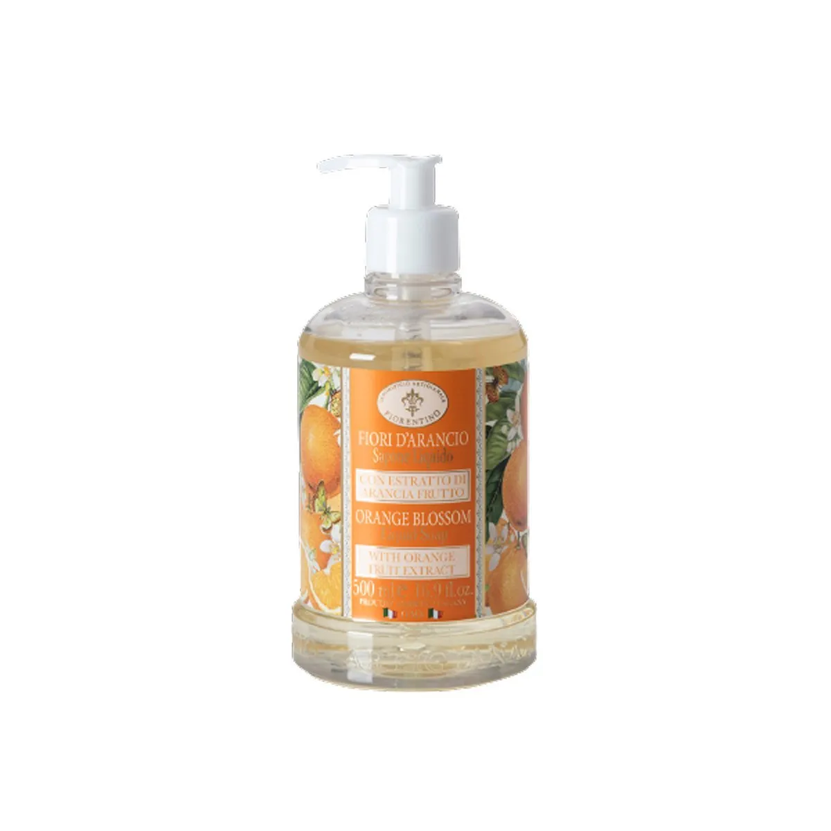 Saponificio Artigianale Fiorentino Orange Blossom Liquid Soap 500ml