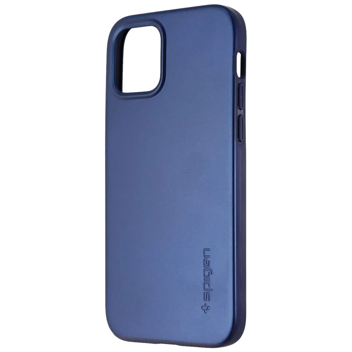 Spigen Thin Fit Series Case for Apple iPhone 12 and iPhone 12 Pro - Deep Blue