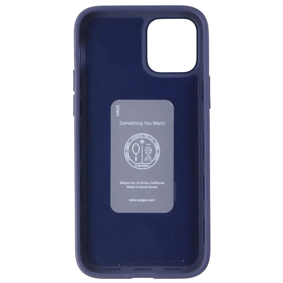 Spigen Thin Fit Series Case for Apple iPhone 12 and iPhone 12 Pro - Deep Blue