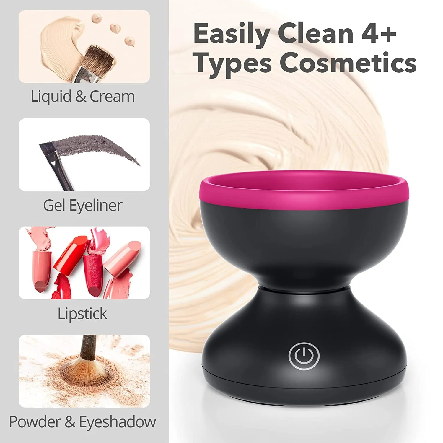 Spring Electric Makeup Brush Cleaner Machine