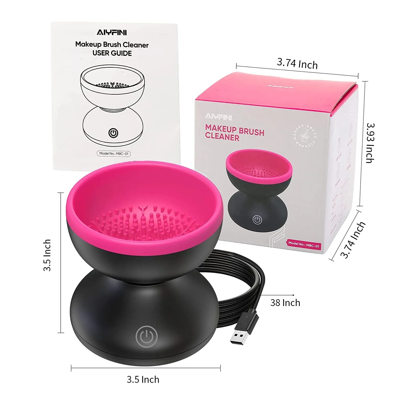 Spring Electric Makeup Brush Cleaner Machine