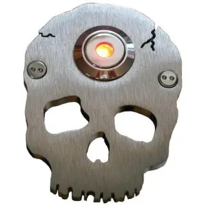 Stainless Steel Skull Doorbell