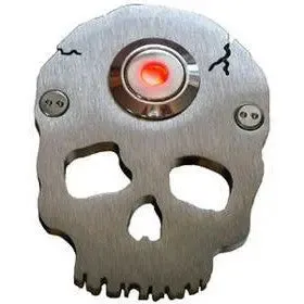 Stainless Steel Skull Doorbell