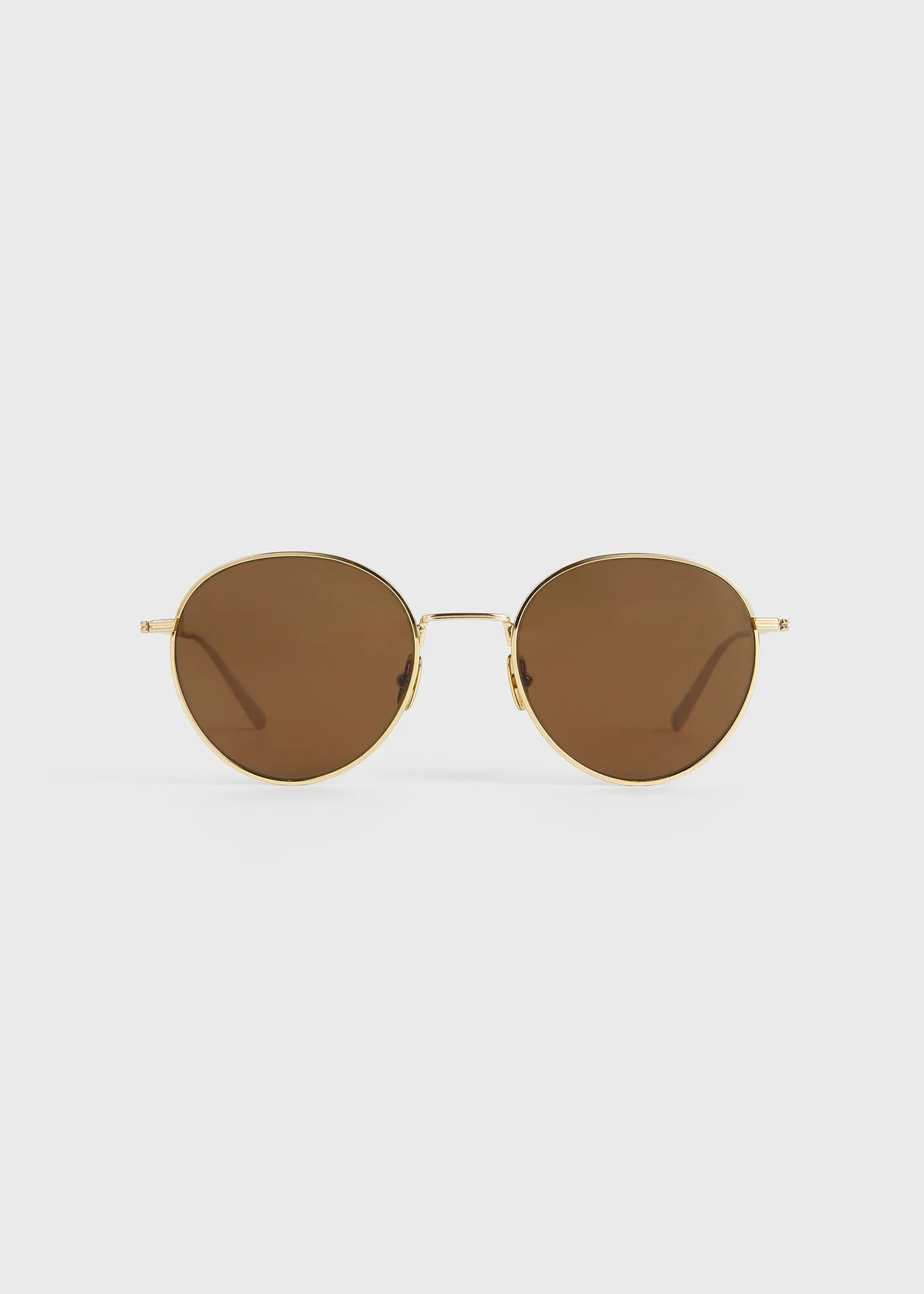 The Rounds sunglasses gold