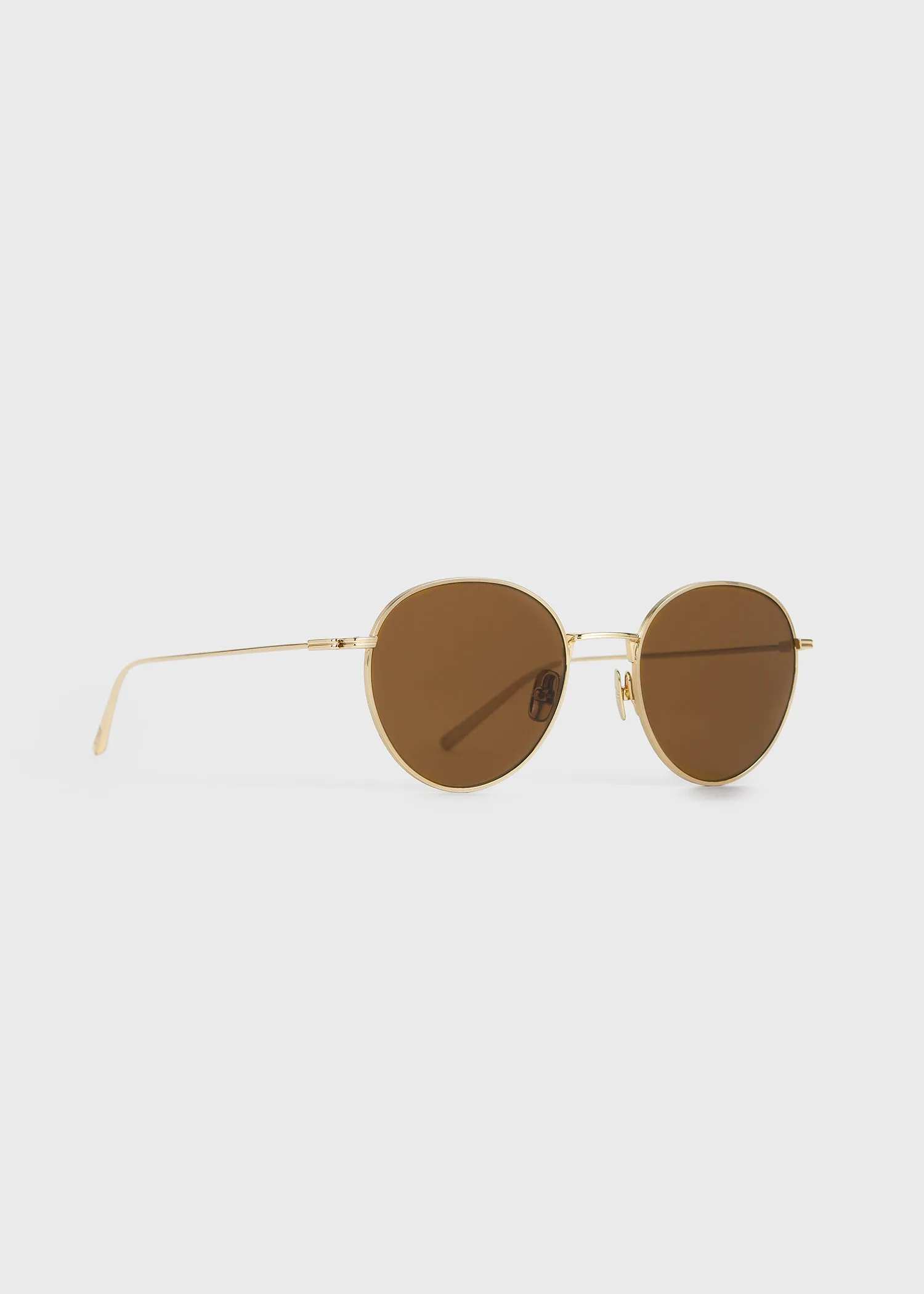 The Rounds sunglasses gold