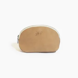 Weathered Brown Cosmetic Pouch