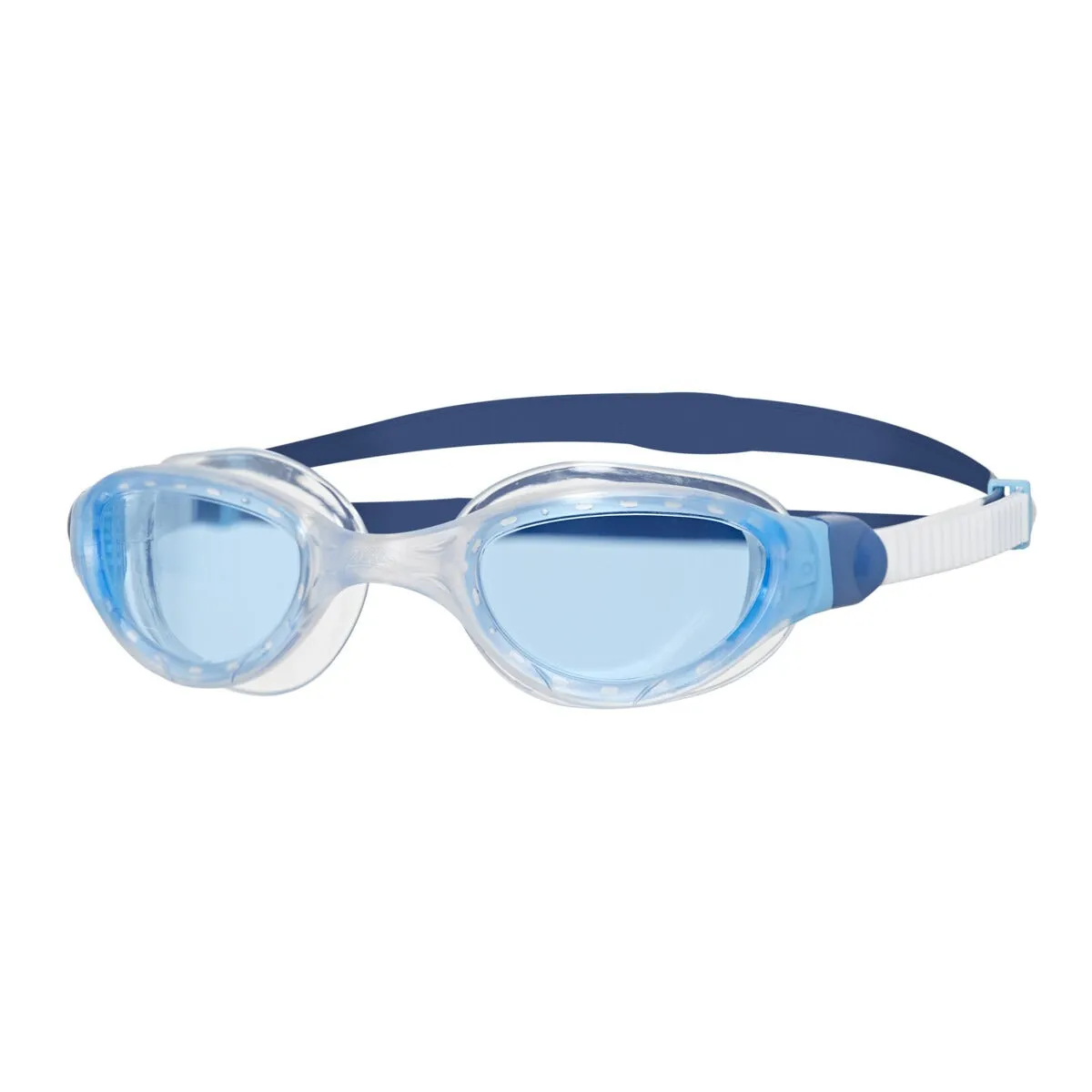 Zoggs Phantom 2.0 Swimming Goggles | Clear/Navy/Tint Blue